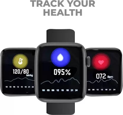 conekt SW1i 1.72'' Full HD display with Bluetooth calling and complete health tracking Smartwatch (Black Strap, Free Size) conekt SW1i 1.72'' Full HD display with Bluetooth calling and complete health tracking Smartwatch (Black Strap, Free Size)